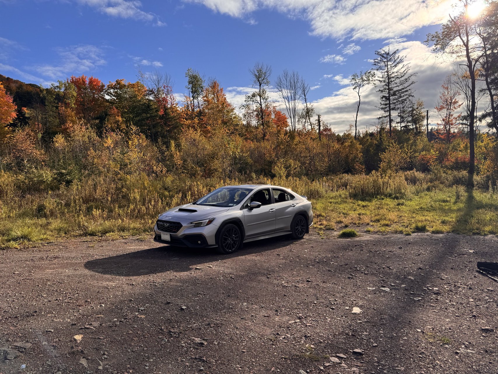 Subaru WRX angled